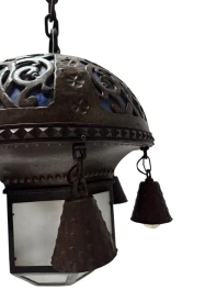 Vienna Secession Art Nouveau Chandelier Austria, 1900s